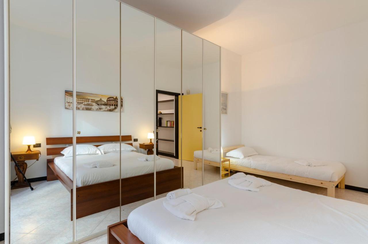 Ferienwohnung Altido Modern Flat For 6 In The Heart Of Genova Foce Exterior foto
